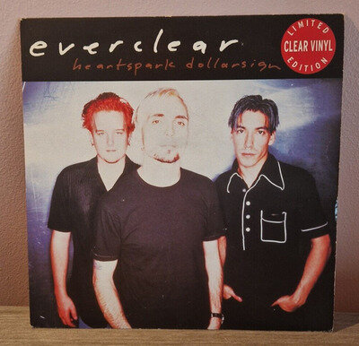 EVERCLEAR - HEARTSPARK DOLLARSIGN Vinyl, 7", 45 RPM, CL 773 1996 GRUNGE PUNK