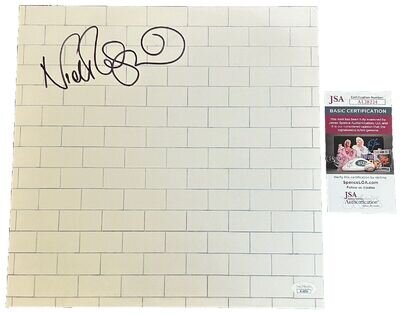 Pink Floyd SIGNED The Wall LP JSA COA Mason Autograph Vinyl Waters Gilmour