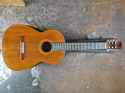 Vintage Taymar Spanish Flamenco Guitar - Mariano & Hardcase - FREEPOST