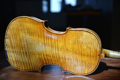 Small viola 365mm German luthier alto old vintage rare unique handmade violin