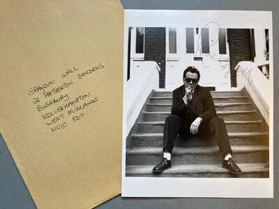 Elvis Costello, SIGNED photograph