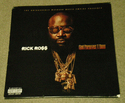 RICK ROSS GOD FORGIVES, I DON'T ORIGINAL USA 2x33rpm LP SET VERY GOOD+ VINYLS