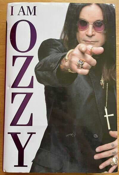 (Black Sabbath) Ozzy Osbourne Autograph Book “I Am Ozzy” (Bookplate) NEW