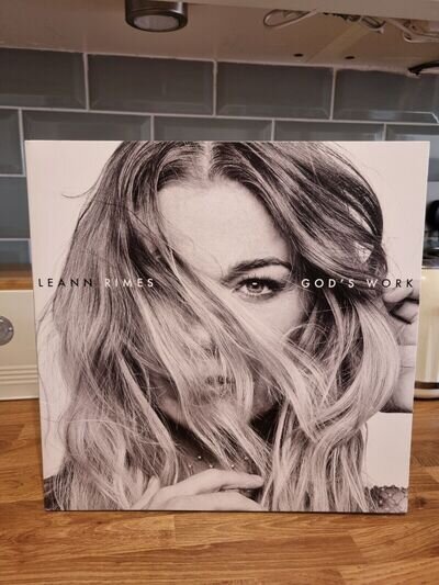 LeAnn Rimes - God's Work - Gatefold white vinyl LP and insert