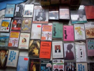 cassette tapes- large job lot all used Ref No 175