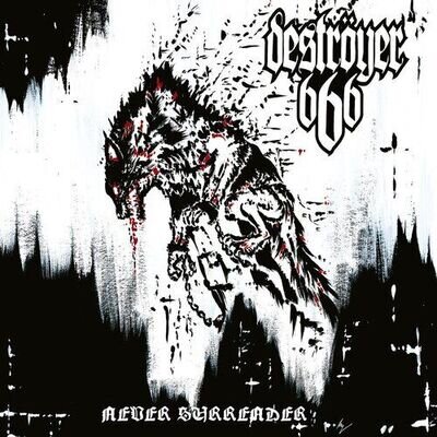 Deströyer 666 : Never Surrender VINYL 12" Album (2022) ***NEW*** Amazing Value