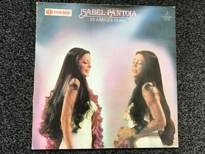 ISABEL PANTOJA - 22 ABRILES TENGO 1979 SPAIN STEREO LP COLUMBIA CPS 9617 EX