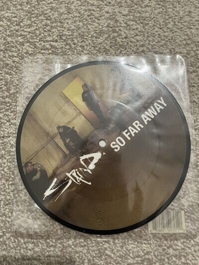 STAIND So far away 7" PICTURE DISC Vinyl Record Indie Rock Limp Bizkit