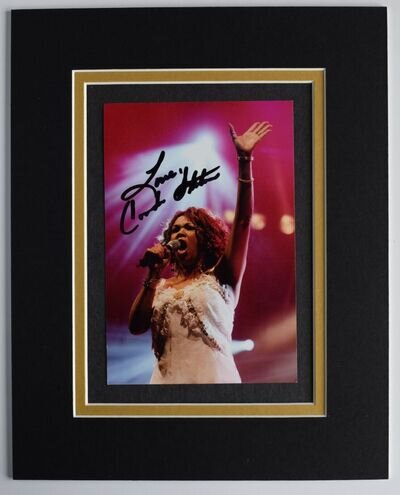 Candi Staton Signed Autograph 10x8 photo display Music Young Hearts AFTAL COA