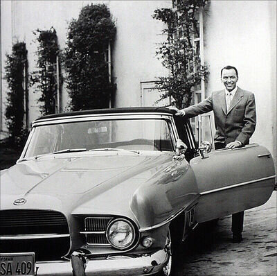 FRANK SINATRA POSTER PAGE . DUAL GHIA CAR . SC37