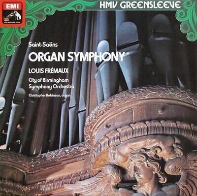 Organ Symphony LP (UK 1980) : Camille Saint-Saëns