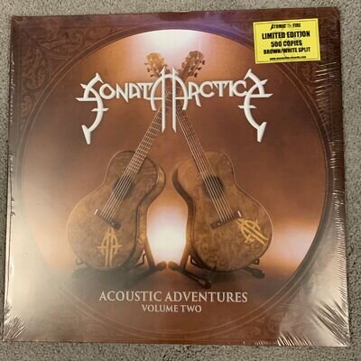 Sonata Arctica ... Vinyl LP Brown/White Split Colour New Sealed Sleeve Wear