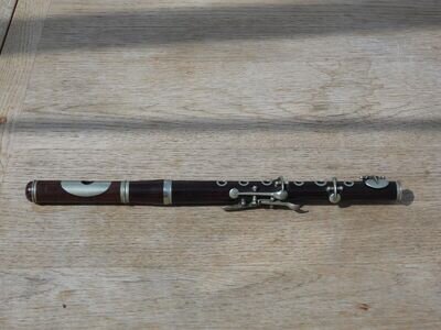 John Grey & Son "Dulcetta" wooden piccolo with German silver fittings