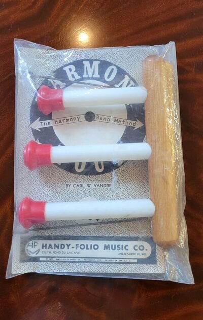 Vintage Harmony Hour Pipes Kids School Musical Instrument 1960