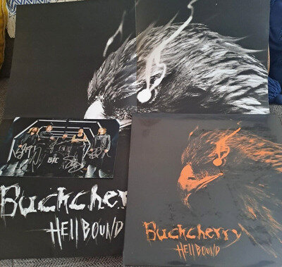 Buckcherry - Hellbound Limited Edition Orange Vinyl, Poster & Signed Promo Card