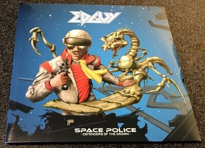 EDGUY-SPACE POLICE-2014 2xLP CLEAR VINYL-LIMITED TO 300-AVANTASIA-NEW & SEALED