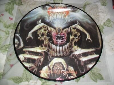 SINISTER -DIABOLICAL SUMMONING- AWESOME MEGA RARE LP VINYL REISSUE PICTURE DISC