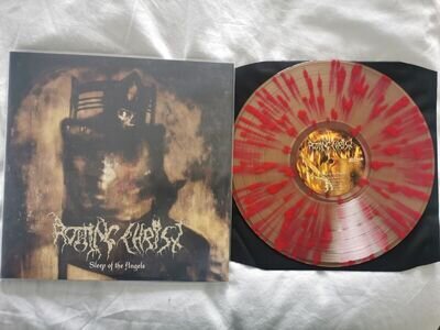 ROTTING CHRIST SLEEP OF THE ANGELS 12"BEER WITH OPAQUE RED SPLATTER VINYL NEW