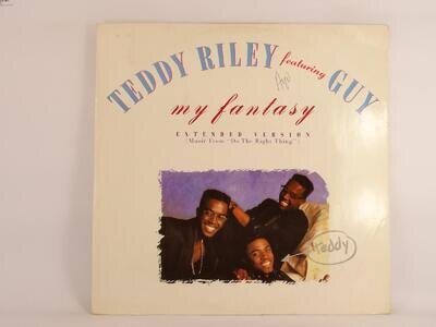 TEDDY RILEY FEATURING GUY MY FANTASY (283) 3 Track 12" Single Picture Sleeve