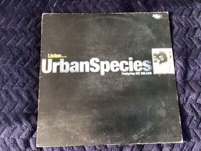 Urba Species featuring Mc Solaar - Listen 12 inch vinyl single