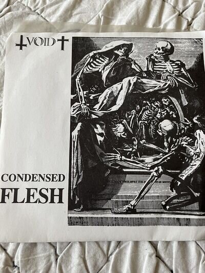 Void Condensed Flesh Dc Minor Threat 7” Eye95 Dischord