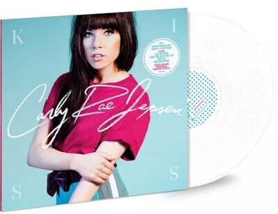 Carly Rae Jepsen - Kiss - White Coloured Vinyl LP Record