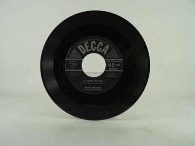 FRED WARING I HEAR MUSIC (56) 2 Track 7" Single Plain Paper Sleeve DECCA