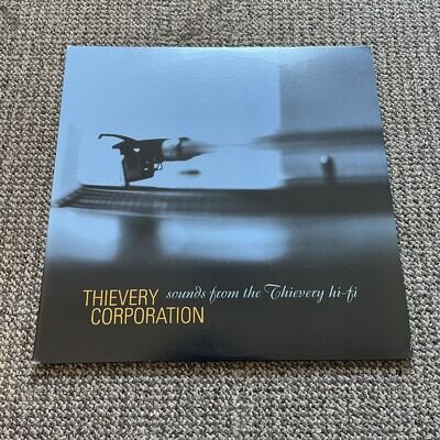 Thievery Corporation - Sounds From The Thievery Hi-Fi Vinyl Record 2xLP BLACK