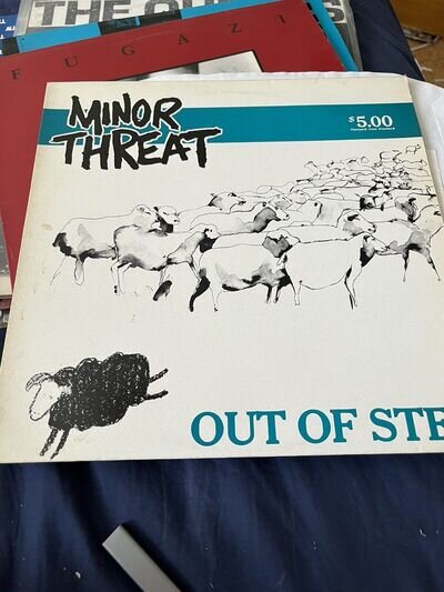 Minor Threat ,Out Of Step, Repress With $5 Price Tag