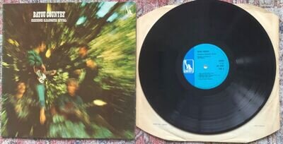 Creedence Clearwater Revival - Bayou Country LP UK 1969 blue Liberty 1ST