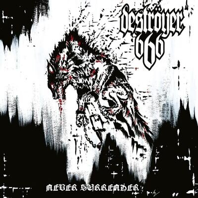 Deströyer 666 - Never Surrender (White) (NEW VINYL LP)