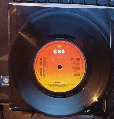 Maynard Ferguson - Pagliacci / Invitation (7") CBS 45 Near Mint