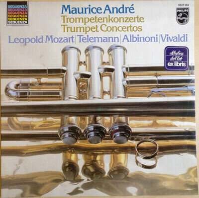 Maurice André - Trompetenkonzerten - Trumpet Concertos (LP, RE)