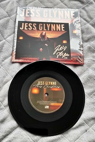 Jess Glynne - This Christmas 7" Vinyl & Signed Art Card UK exclusive