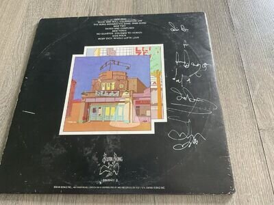 led zeppelin the song remains the same vinyl Signed