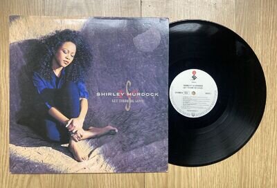 Shirley Murdock Let There Be Love Vinyl LP Record 1991 Elektra +inner Germany