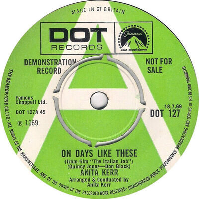 Anita Kerr - On Days Like These, 7", (Vinyl)