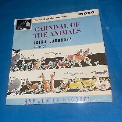 Camille Saint-Saëns, Irina Baronova - Carnival Of The Animals (7", EP, )