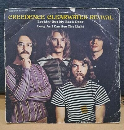 Creedence Clearwater Revival - Lookin' Out My Back Door , 1970 Country Rock , 7"