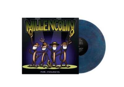 MILLENCOLIN: FOR MONKEYS (HYACINTH CLEAR SOLID RED & SOLID BLUE MIX) {LP vinyl}