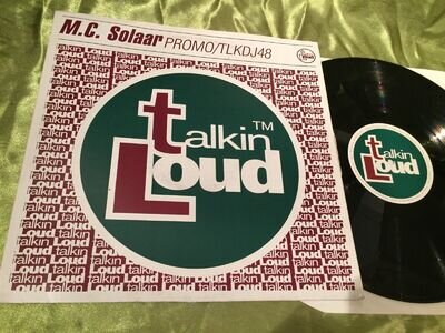 M.C. SOLAAR Bouge De La TALKIN' LOUD 1993 UK 12" PROMO VG+