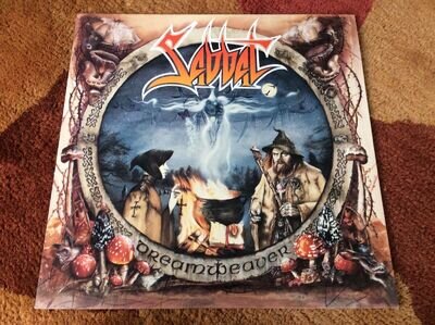 SABBAT dreamweaver LP VG/VG+, N 0132-1, vinyl, album, & inner & lyrics, thrash