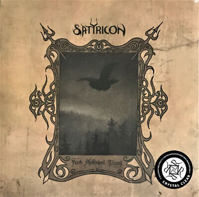 SATYRICON 12" CLEAR SEALED 300 COPIES Dark Medieval Times 2021 Norway FREE PP