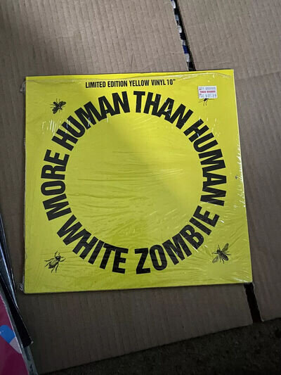 White Zombie - More Human Than Human, 10", (Yellow Vinyl) 1995 Geffen