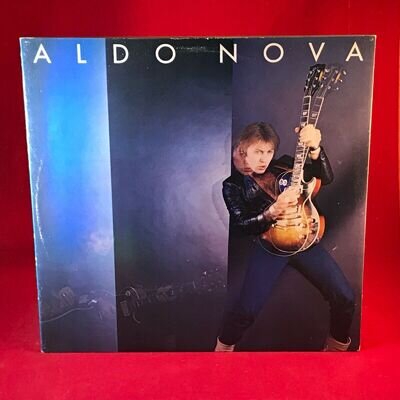 ALDO NOVA Aldo Nova 1982 Dutch VINYL LP + INNER Fantasy Hot Love It's Too Late