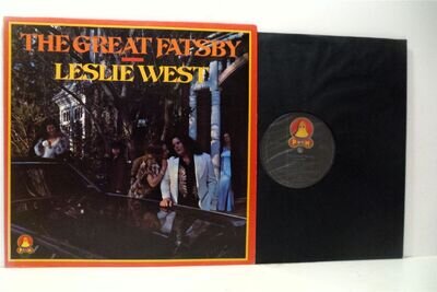 LESLIE WEST the great fatsby LP EX/EX-, BPL1-0954, vinyl, album, hard rock, 1975