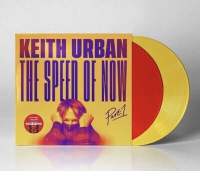 Keith Urban - THE SPEED OF NOW Part 1 USA RED and YELLOW Vinyl NEW LTD ETD