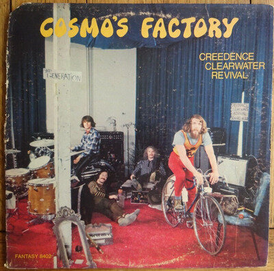 CREEDENCE CLEARWATER REVIVAL - COSMO'S FACTORY 1970 VINYL LP. FAN 8402.