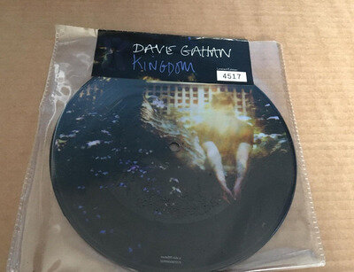 Dave Gahan – Kingdom 7" Picture Disc 2007 Numbered 4517