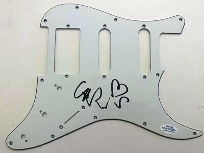 CHRIS MARTIN COLDPLAY Autograph Signed Guitar Pick Guard with SKETCH ACOA PROOF